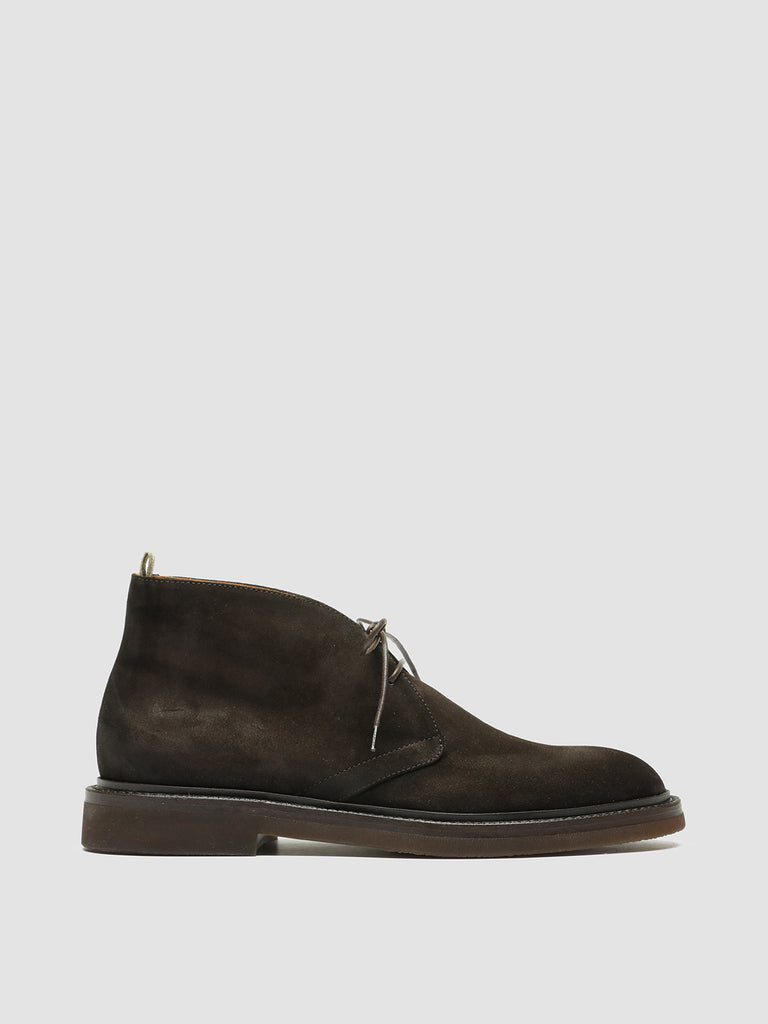 DUDE FLEXI 004 - Brown Suede Chukka Boots