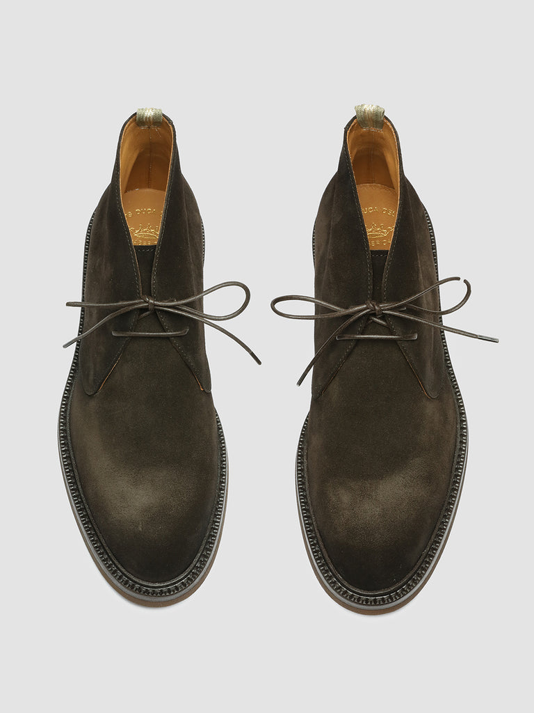 DUDE FLEXI 004 - Brown Suede Chukka Boots