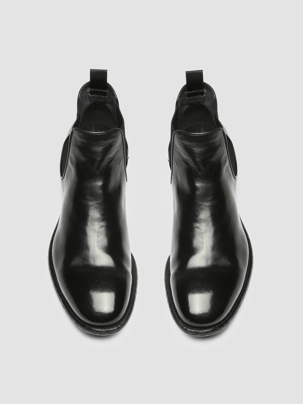 EMORY 012 - Black Leather Chelsea Boots Men Officine Creative - 2