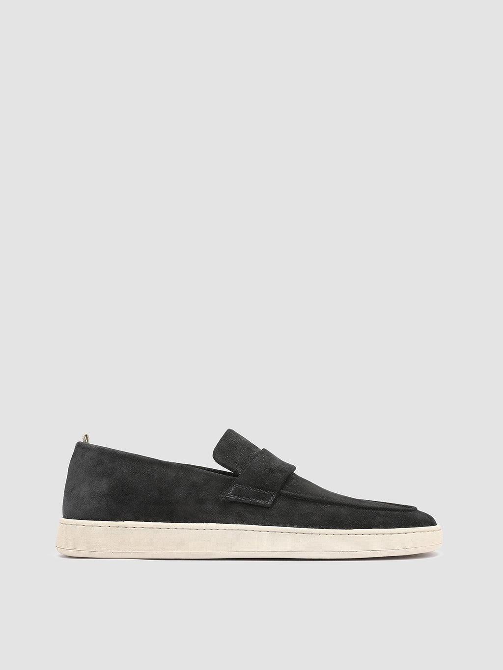 HERBIE 001 - Black Suede Penny Loafers  Men Officine Creative - 1