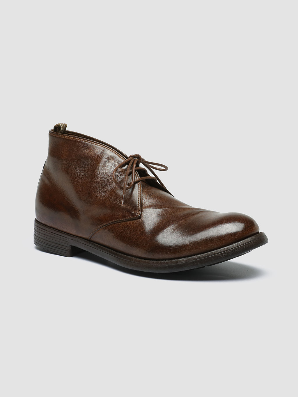 HIVE 050 - Brown Leather Chukka Boots men Officine Creative - 3