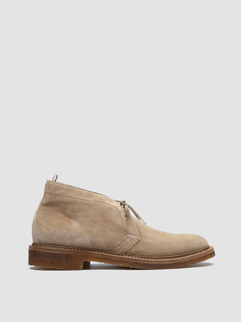 HOPKINS CREPE 114 - Taupe Suede Chukka Boots