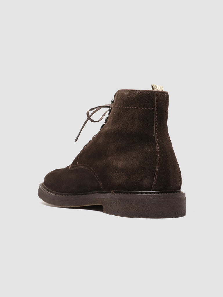 HOPKINS FLEXI 203 - Brown Suede Lace-up Boots men Officine Creative - 4