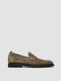 OPERA FLEXI 101 - Taupe Suede Penny Loafers men Officine Creative - 1