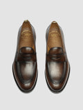 TULANE 002 - Brown Leather Penny Loafers men Officine Creative - 2