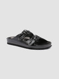 PELAGIE 010 - Black Leather sandals Women Officine Creative - 3