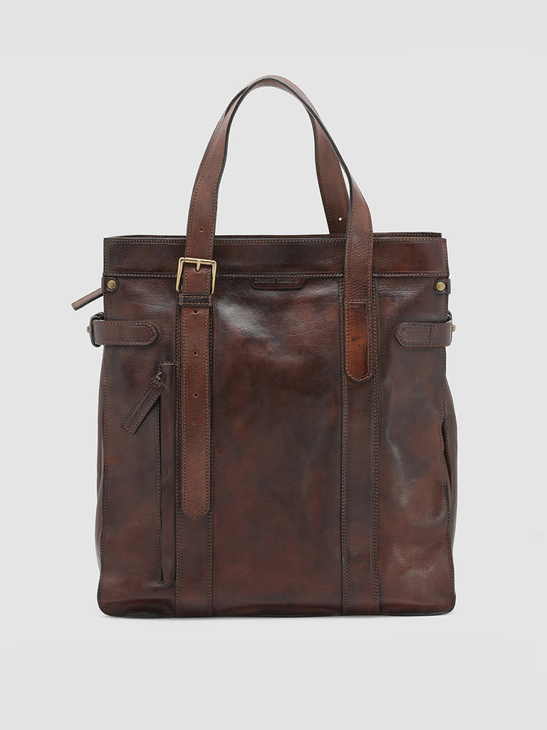 RARE 23 - Brown Leather Hand Bag