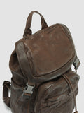 RECRUIT 001 - Brown Leather Backpack  Officine Creative - 2