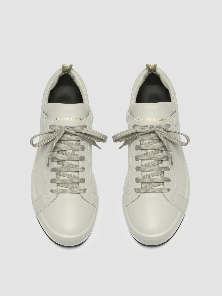 CORE 001 - Grey Leather Sneakers