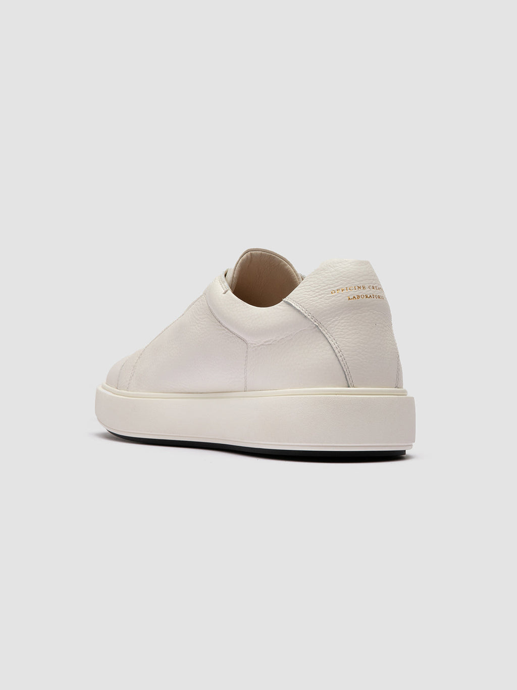 SLOUCH 001 - White Leather Low Top Sneakers Men Officine Creative - 4