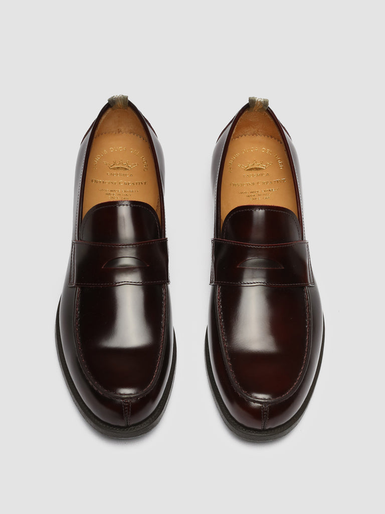 VINE 001 - Burgundy Leather Loafers